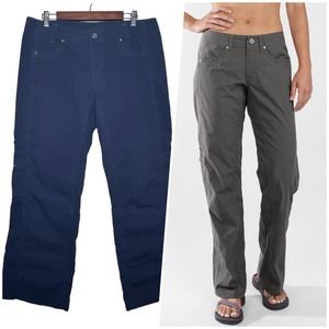 Kuhl | Women | Navy Blue Legendary Free Range Cargo Outdoor Hiking Pants | 14 R